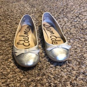 Sliver Sam Edelman flats